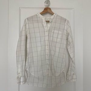 Muji stand collar dresshirt